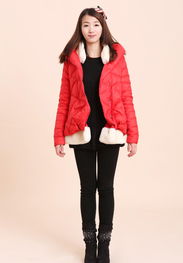 狂欢新品.甜美连帽毛毛领拉链A字羽绒服 娃娃款公主羽绒衣秋冬